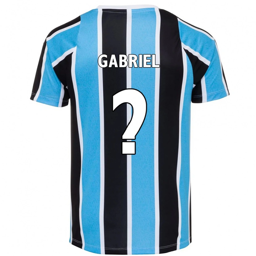 Danxen Mujer Camiseta Pedro Gabriel #0 Blanco Azul 1ª Equipación 2025/26 La Camisa