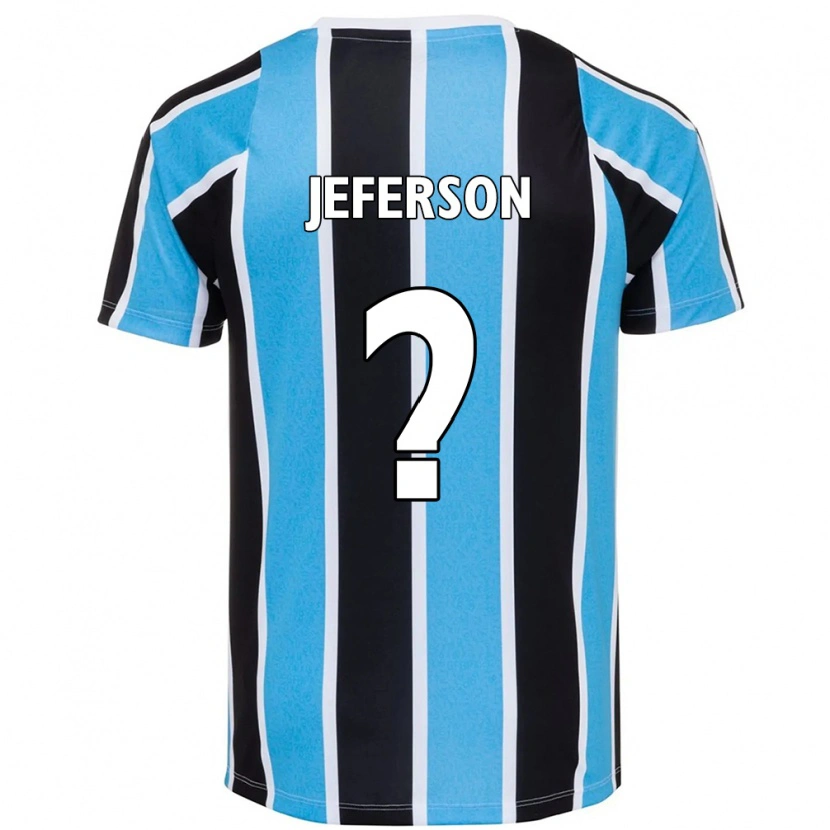 Danxen Mujer Camiseta Jeferson #0 Blanco Azul 1ª Equipación 2025/26 La Camisa