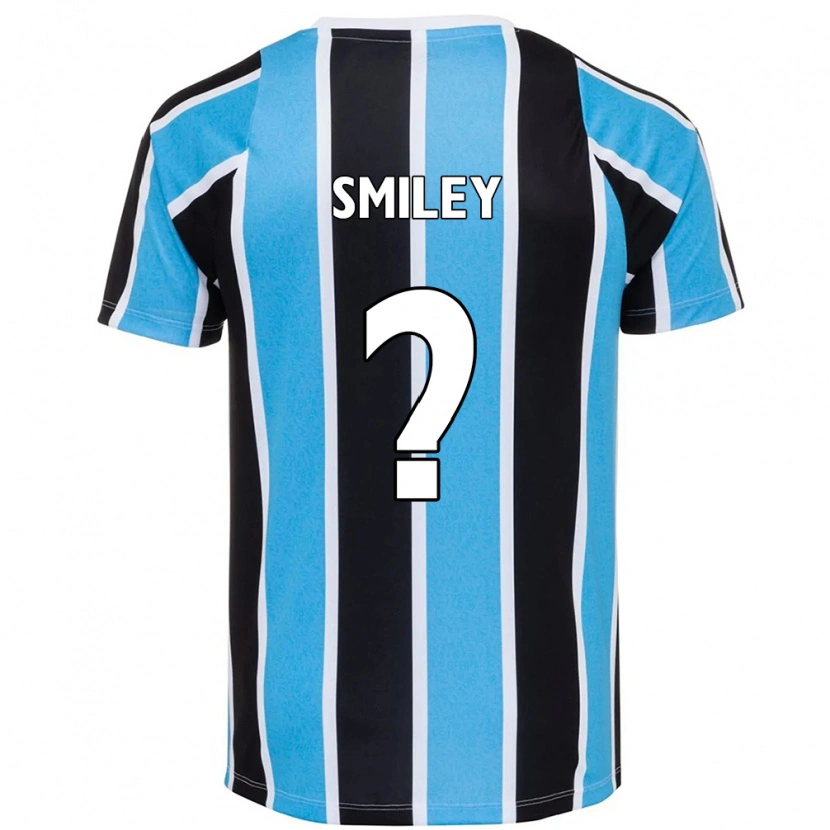 Danxen Mujer Camiseta Smiley #0 Blanco Azul 1ª Equipación 2025/26 La Camisa