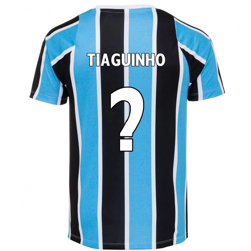 Danxen Mujer Camiseta Tiago #0 Blanco Azul 1ª Equipación 2025/26 La Camisa