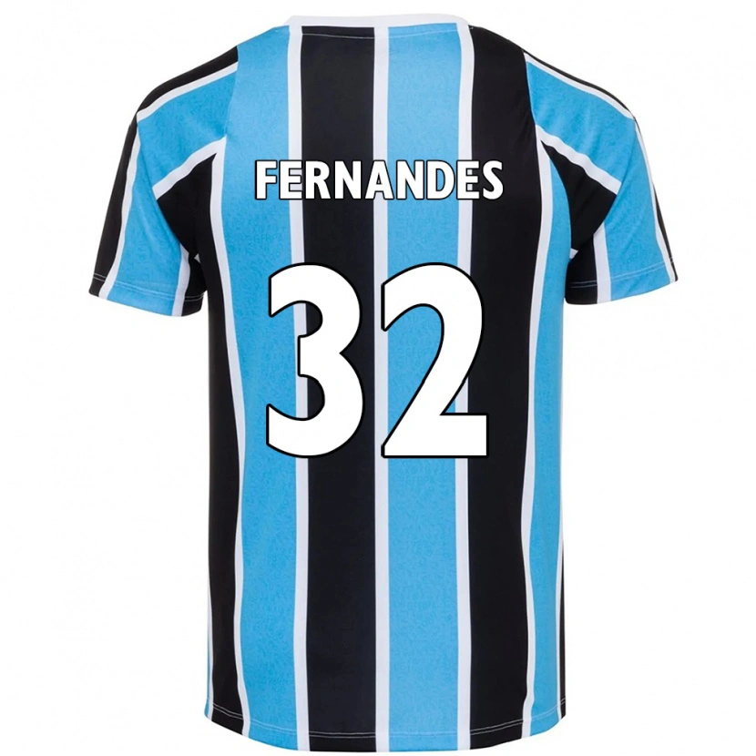 Danxen Mujer Camiseta Nathan Fernandes #32 Blanco Azul 1ª Equipación 2025/26 La Camisa