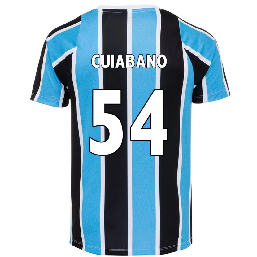 Danxen Mujer Camiseta Cuiabano #54 Blanco Azul 1ª Equipación 2025/26 La Camisa