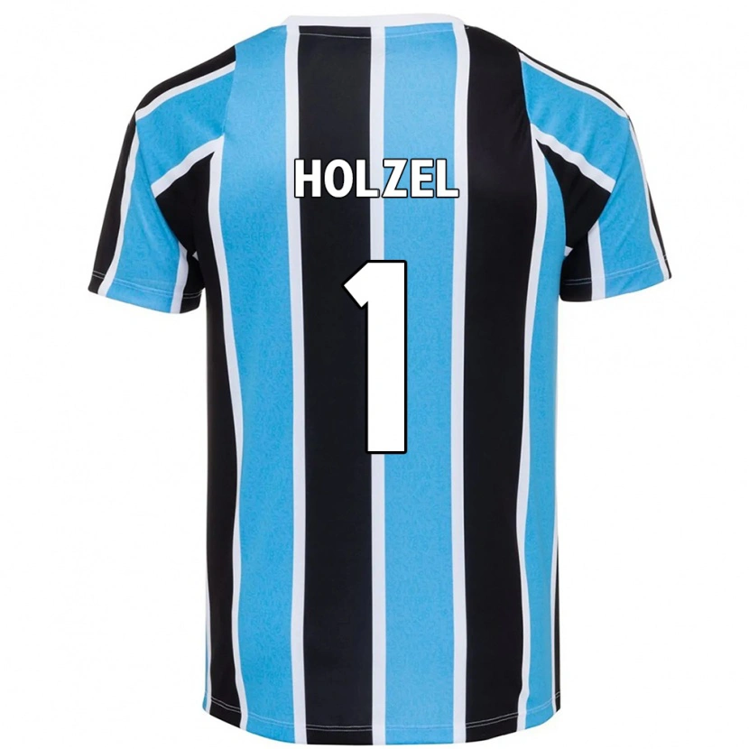 Danxen Mujer Camiseta Vivi Holzel #1 Blanco Azul 1ª Equipación 2025/26 La Camisa