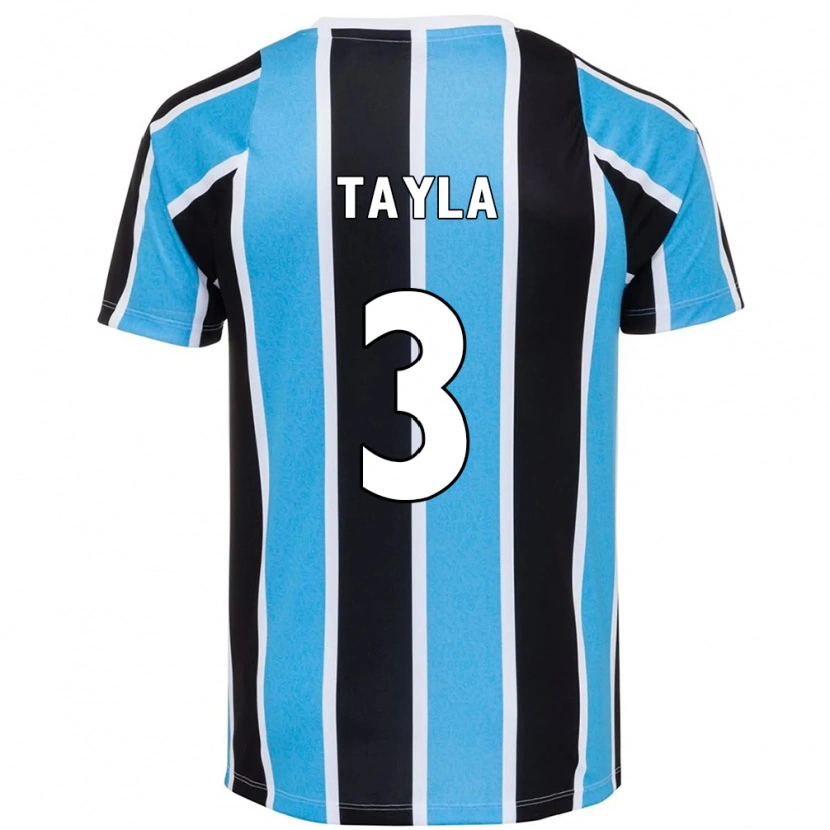 Danxen Mujer Camiseta Tayla #3 Blanco Azul 1ª Equipación 2025/26 La Camisa