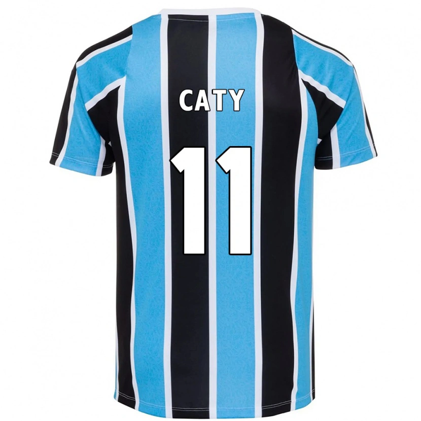 Danxen Mujer Camiseta Caty #11 Blanco Azul 1ª Equipación 2025/26 La Camisa