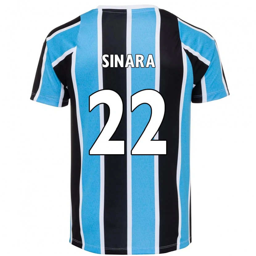 Danxen Mujer Camiseta Sinara #22 Blanco Azul 1ª Equipación 2025/26 La Camisa