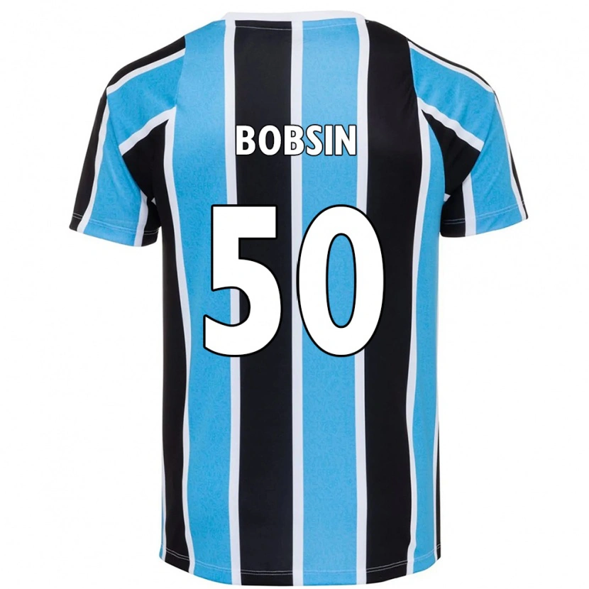 Danxen Mujer Camiseta Victor Bobsin #50 Blanco Azul 1ª Equipación 2025/26 La Camisa