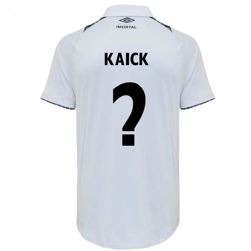 Danxen Mujer Camiseta Kaick #0 Azul Negro Blanco 2ª Equipación 2025/26 La Camisa