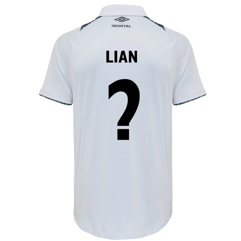 Danxen Mujer Camiseta Lian #0 Azul Negro Blanco 2ª Equipación 2025/26 La Camisa