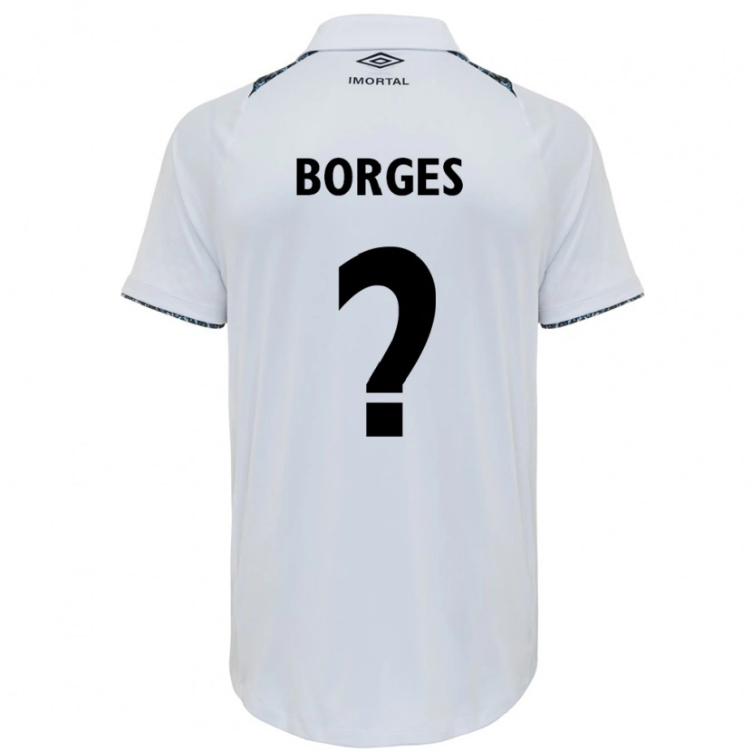 Danxen Mujer Camiseta Nathan Borges #0 Azul Negro Blanco 2ª Equipación 2025/26 La Camisa