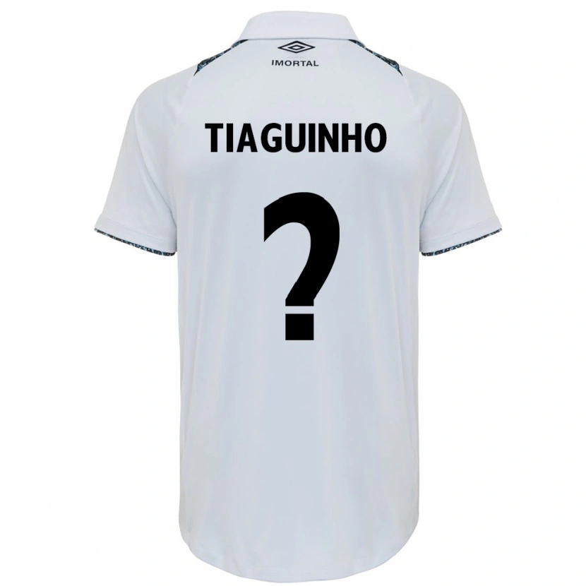 Danxen Mujer Camiseta Tiago #0 Azul Negro Blanco 2ª Equipación 2025/26 La Camisa