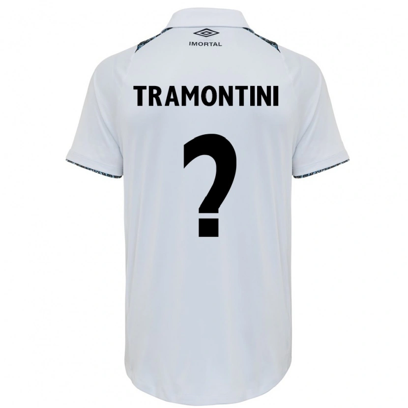 Danxen Mujer Camiseta Murilo Tramontini #0 Azul Negro Blanco 2ª Equipación 2025/26 La Camisa