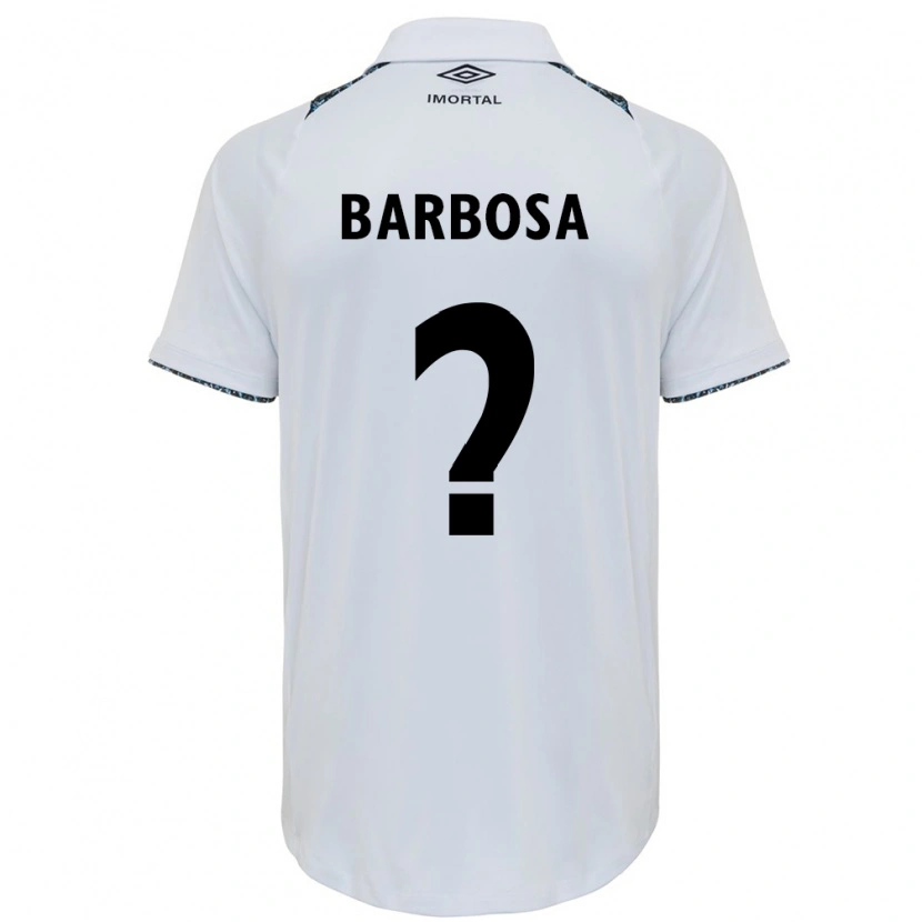 Danxen Mujer Camiseta Natã Barbosa #0 Azul Negro Blanco 2ª Equipación 2025/26 La Camisa