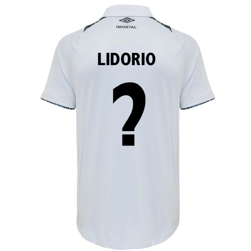 Danxen Mujer Camiseta João Lidório #0 Azul Negro Blanco 2ª Equipación 2025/26 La Camisa