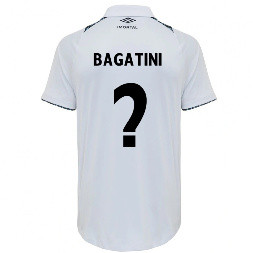 Danxen Mujer Camiseta Gustavo Bagatini #0 Azul Negro Blanco 2ª Equipación 2025/26 La Camisa