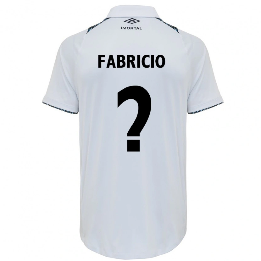 Danxen Mujer Camiseta Fabricio #0 Azul Negro Blanco 2ª Equipación 2025/26 La Camisa