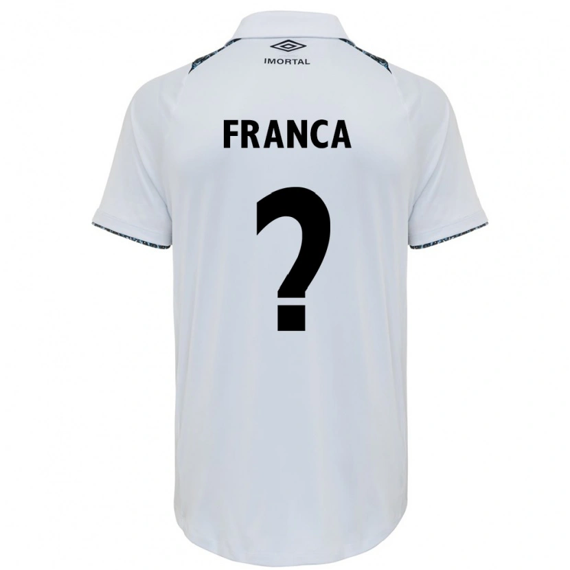 Danxen Mujer Camiseta Gui França #0 Azul Negro Blanco 2ª Equipación 2025/26 La Camisa