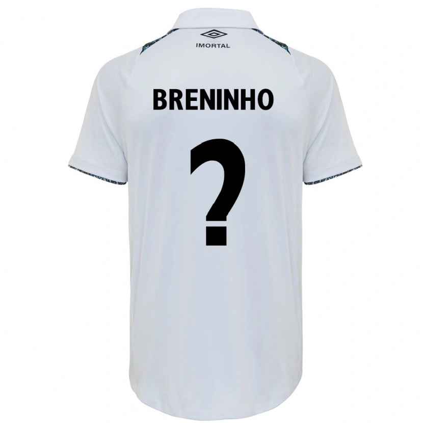 Danxen Mujer Camiseta Breninho #0 Azul Negro Blanco 2ª Equipación 2025/26 La Camisa