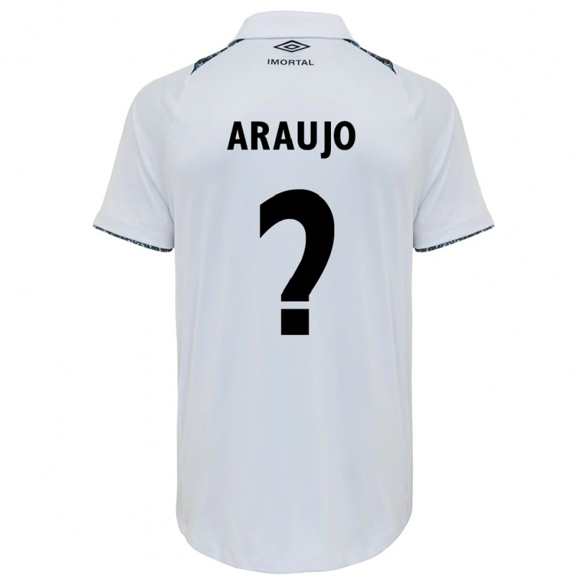 Danxen Mujer Camiseta Caio Araujo #0 Azul Negro Blanco 2ª Equipación 2025/26 La Camisa