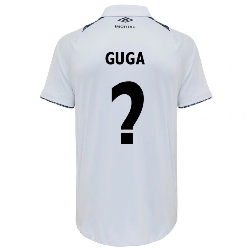 Danxen Mujer Camiseta Guga #0 Azul Negro Blanco 2ª Equipación 2025/26 La Camisa