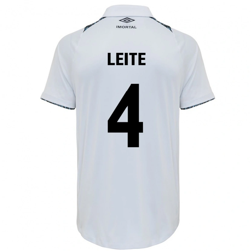 Danxen Mujer Camiseta Paulo Henrique Leite #4 Azul Negro Blanco 2ª Equipación 2025/26 La Camisa