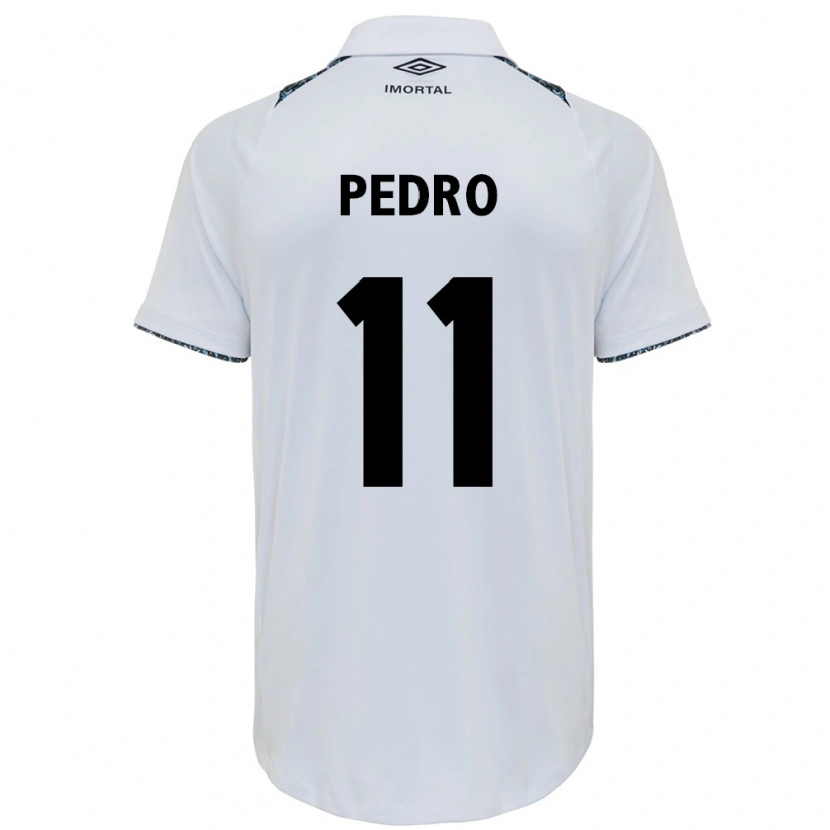 Danxen Mujer Camiseta João Pedro #11 Azul Negro Blanco 2ª Equipación 2025/26 La Camisa