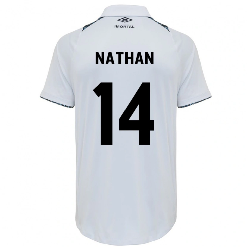 Danxen Mujer Camiseta Nathan #14 Azul Negro Blanco 2ª Equipación 2025/26 La Camisa