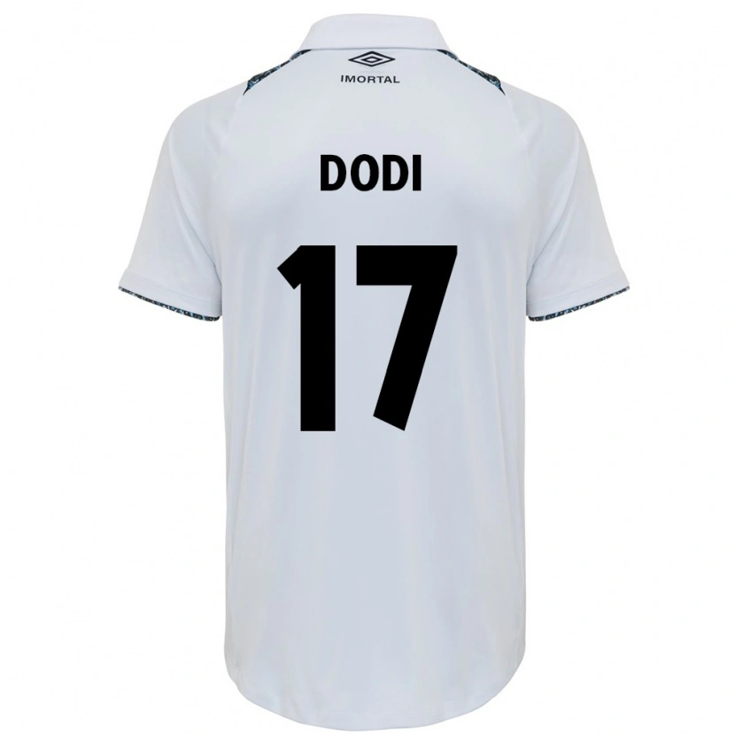 Danxen Mujer Camiseta Dodi #17 Azul Negro Blanco 2ª Equipación 2025/26 La Camisa