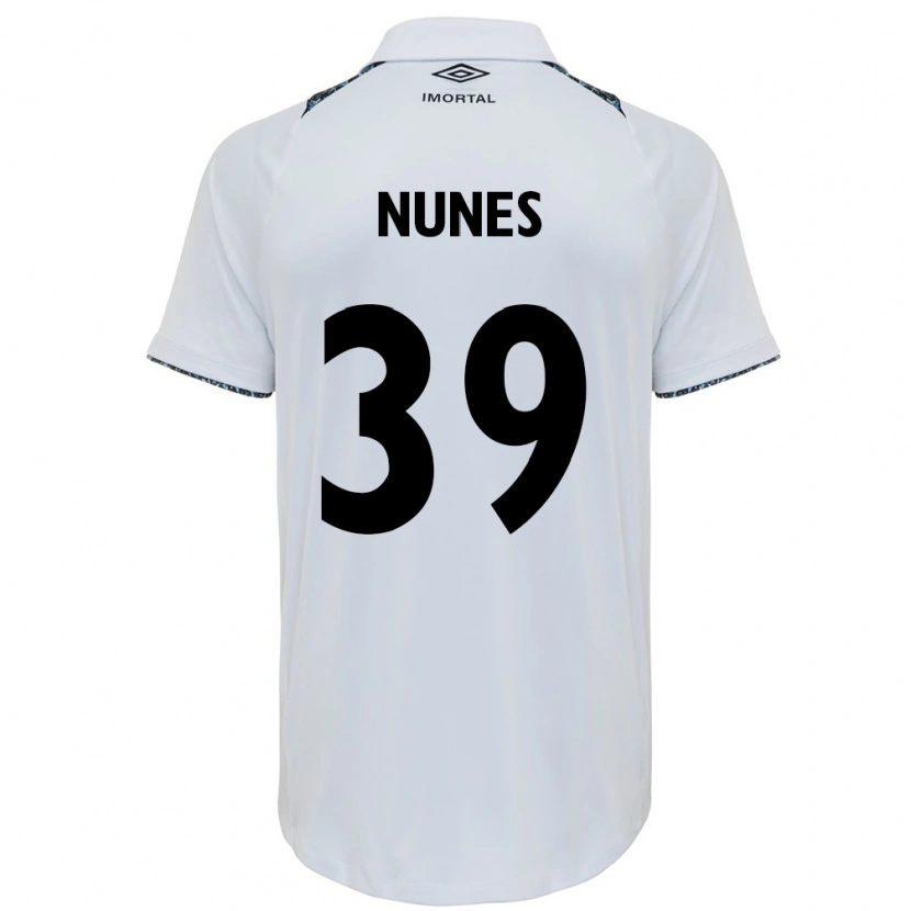 Danxen Mujer Camiseta Gustavo Gomes #39 Azul Negro Blanco 2ª Equipación 2025/26 La Camisa