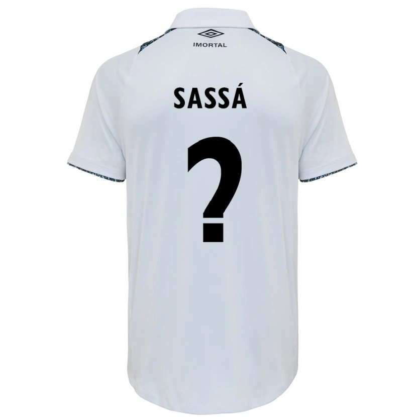 Danxen Mujer Camiseta Sassá #0 Azul Negro Blanco 2ª Equipación 2025/26 La Camisa