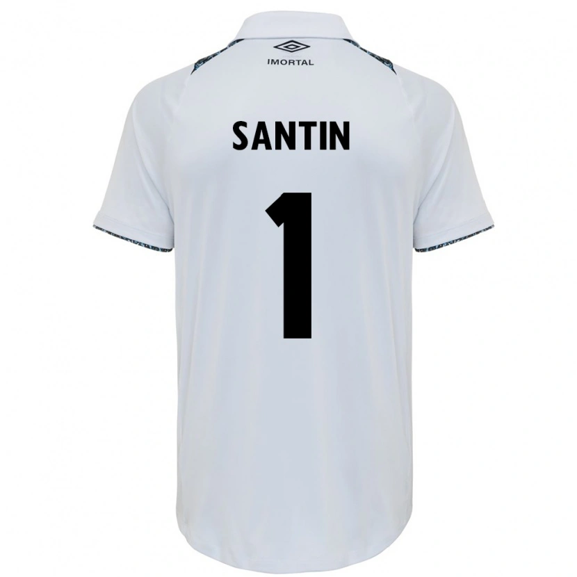 Danxen Mujer Camiseta Duda Santin #1 Azul Negro Blanco 2ª Equipación 2025/26 La Camisa