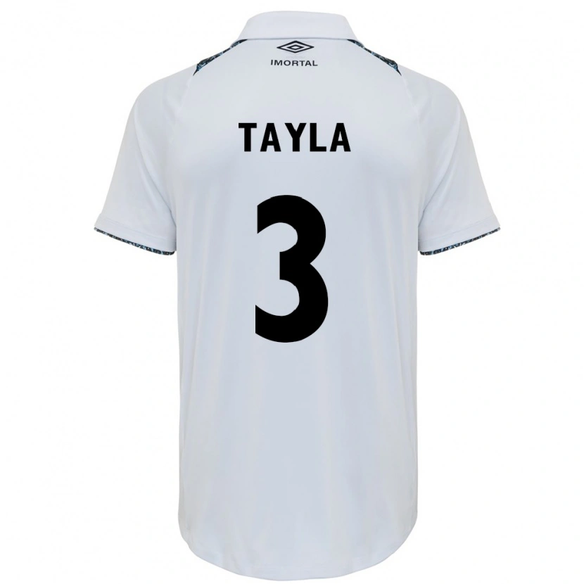 Danxen Mujer Camiseta Tayla #3 Azul Negro Blanco 2ª Equipación 2025/26 La Camisa