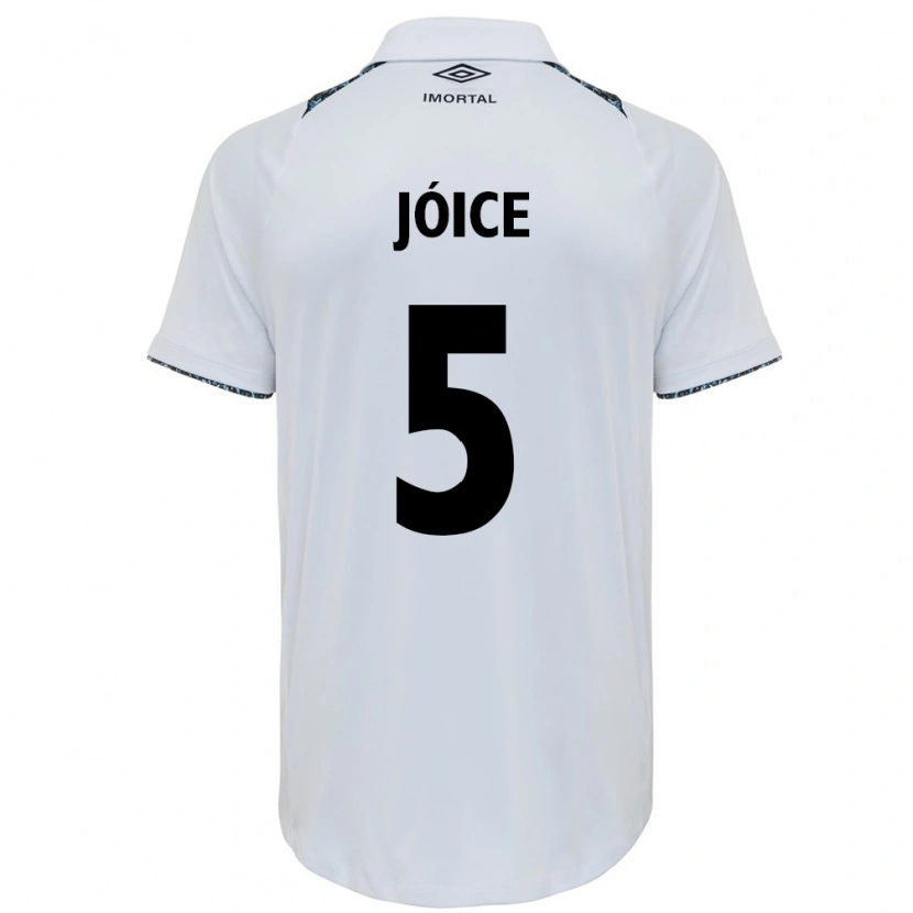 Danxen Mujer Camiseta Jóice #5 Azul Negro Blanco 2ª Equipación 2025/26 La Camisa