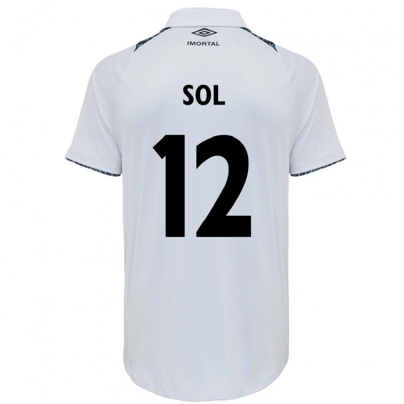 Danxen Mujer Camiseta Sol #12 Azul Negro Blanco 2ª Equipación 2025/26 La Camisa