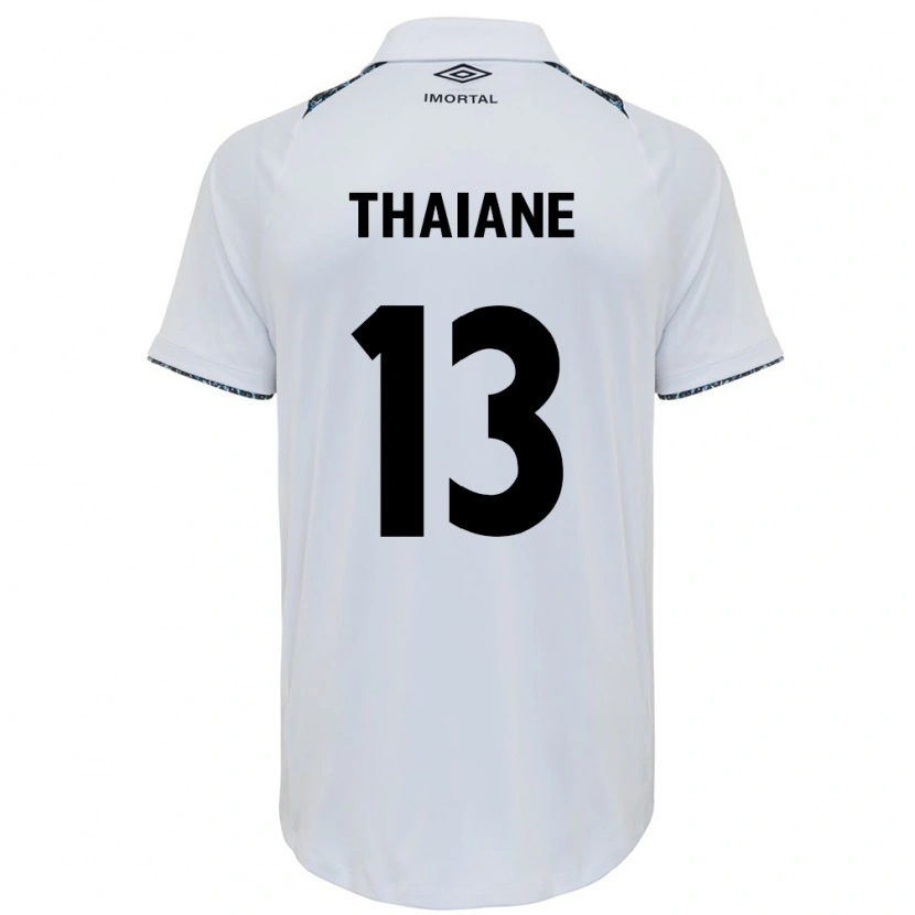 Danxen Mujer Camiseta Thaiane #13 Azul Negro Blanco 2ª Equipación 2025/26 La Camisa