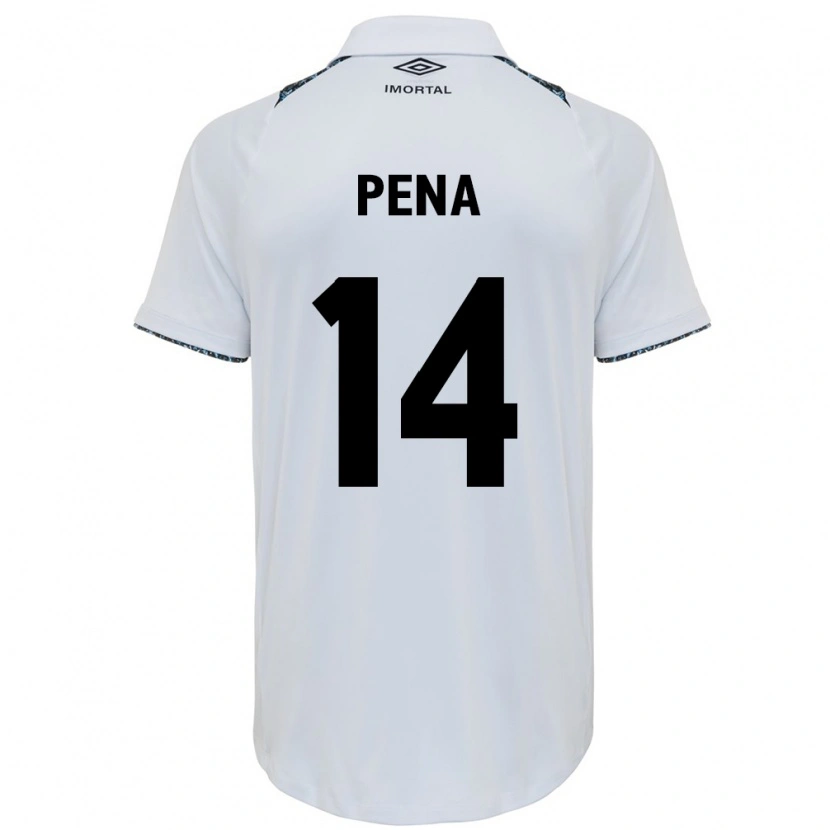 Danxen Mujer Camiseta Jessica Peña #14 Azul Negro Blanco 2ª Equipación 2025/26 La Camisa