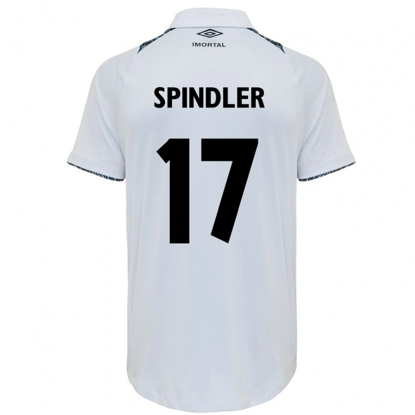 Danxen Mujer Camiseta Luana Spindler #17 Azul Negro Blanco 2ª Equipación 2025/26 La Camisa