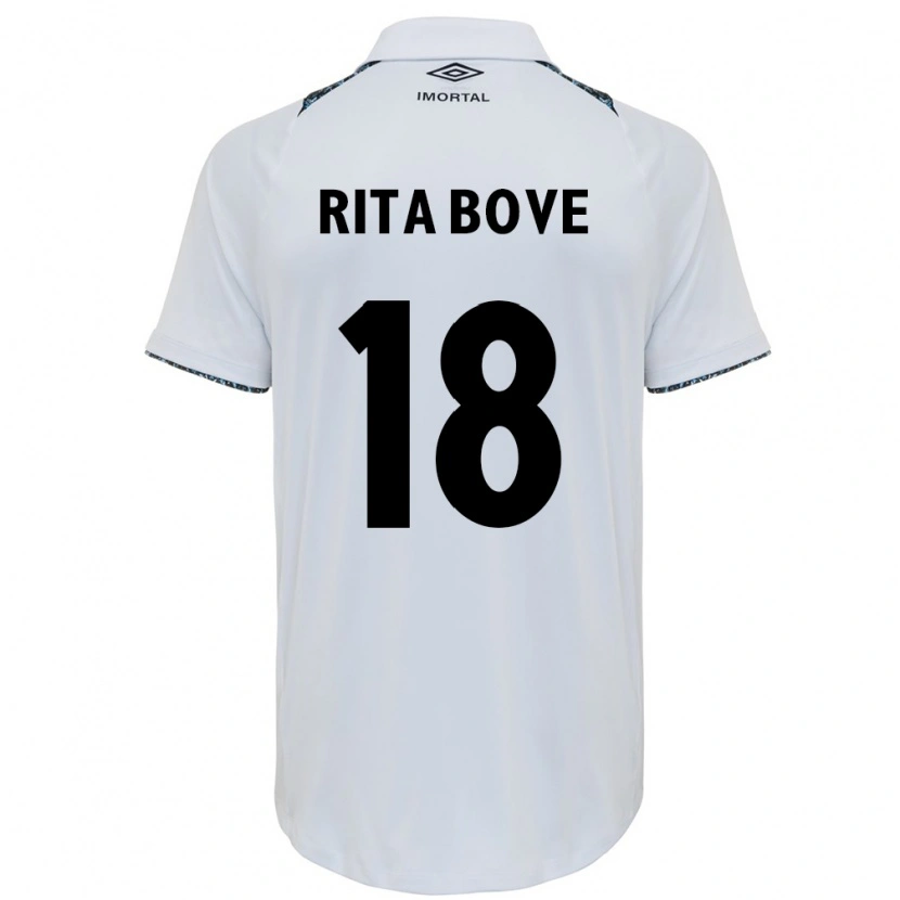 Danxen Mujer Camiseta Rita Bove #18 Azul Negro Blanco 2ª Equipación 2025/26 La Camisa