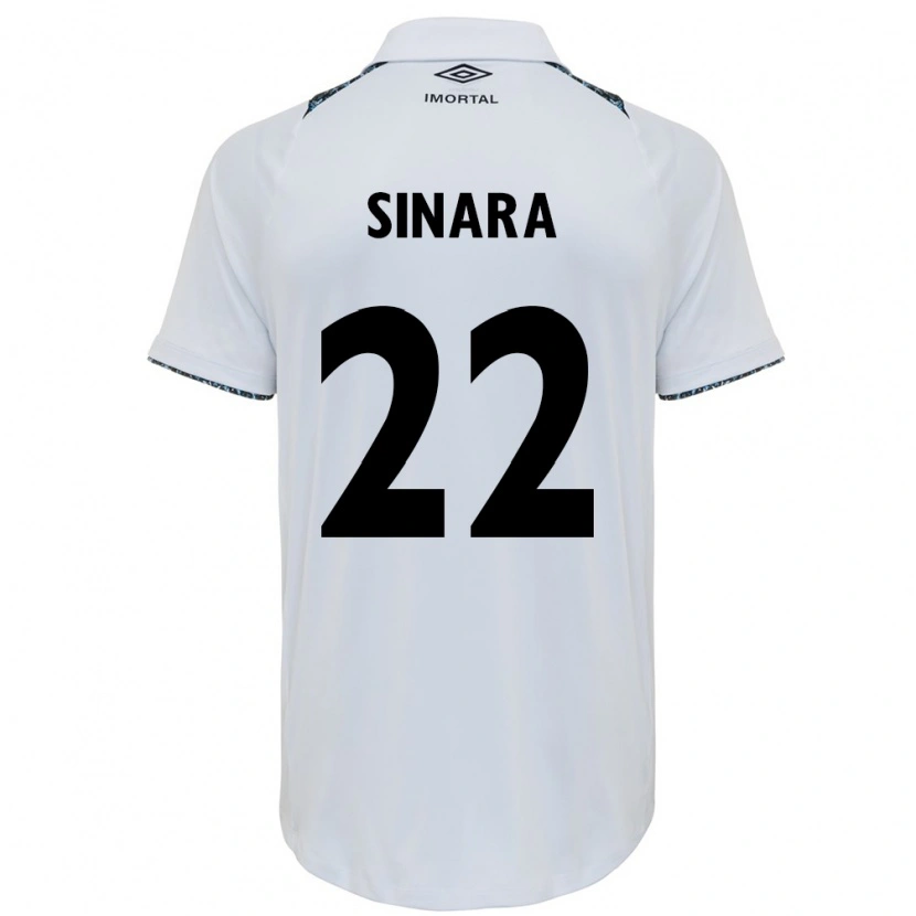 Danxen Mujer Camiseta Sinara #22 Azul Negro Blanco 2ª Equipación 2025/26 La Camisa