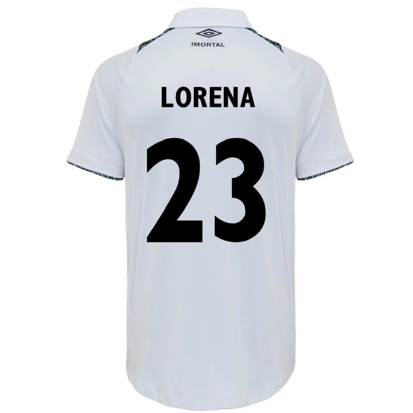 Danxen Mujer Camiseta Lorena #23 Azul Negro Blanco 2ª Equipación 2025/26 La Camisa