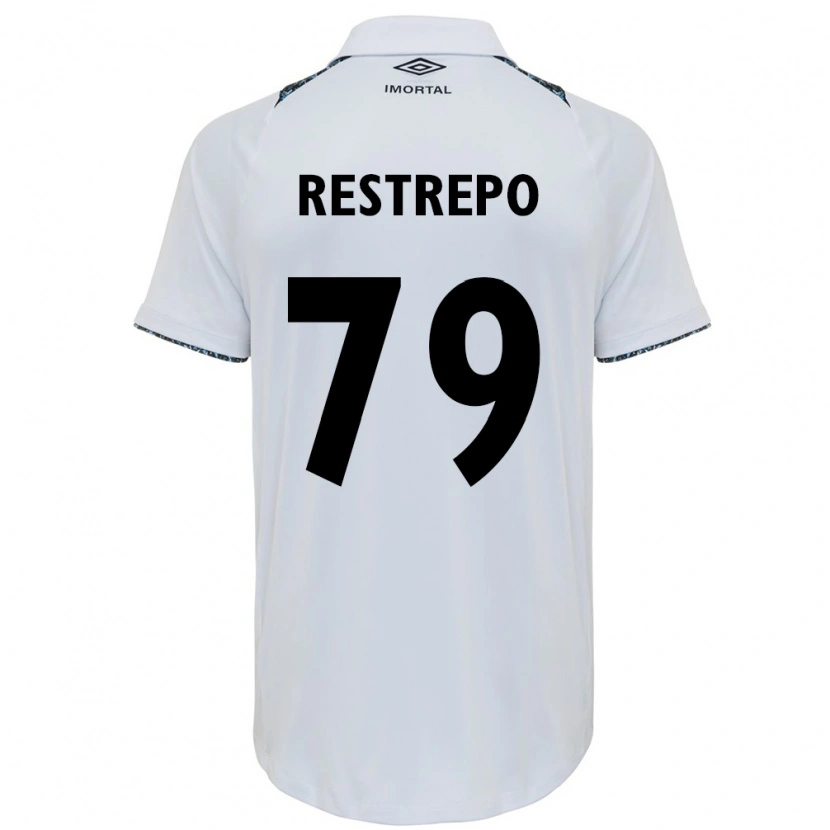 Danxen Mujer Camiseta Kelly Restrepo #79 Azul Negro Blanco 2ª Equipación 2025/26 La Camisa