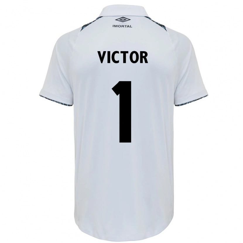 Danxen Mujer Camiseta Paulo Victor #1 Azul Negro Blanco 2ª Equipación 2025/26 La Camisa