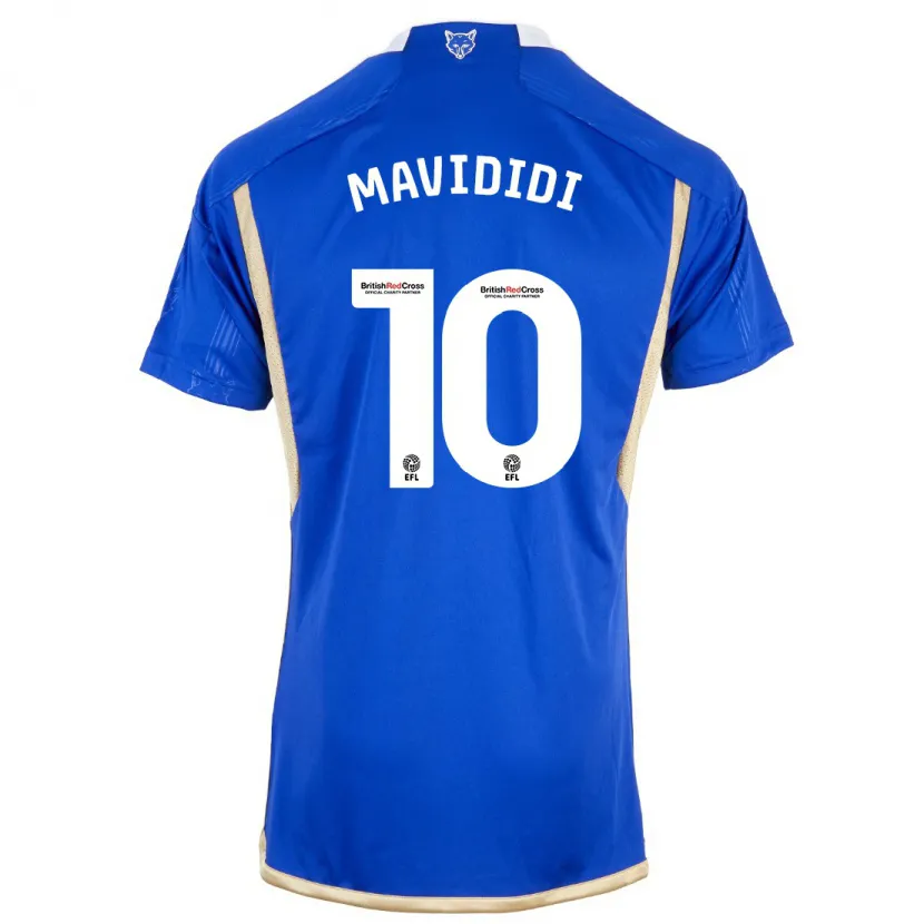 Danxen Niño Camiseta Stephy Mavididi #10 Azul 1ª Equipación 2023/24 La Camisa