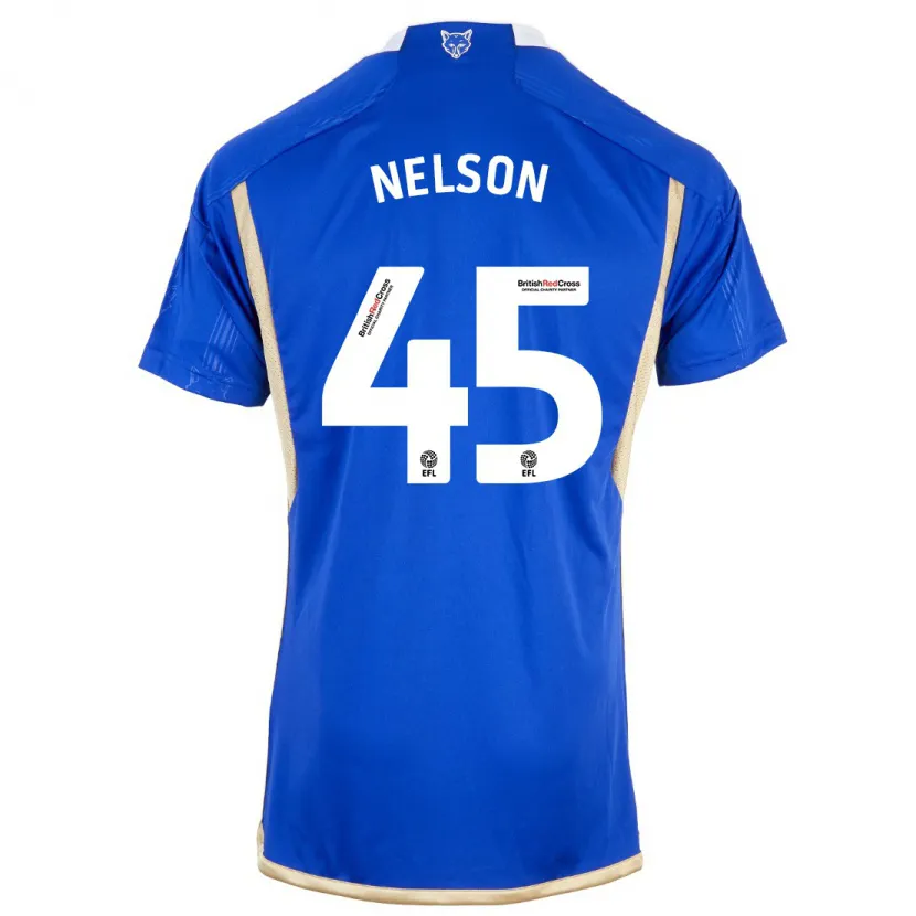 Danxen Niño Camiseta Ben Nelson #45 Azul 1ª Equipación 2023/24 La Camisa