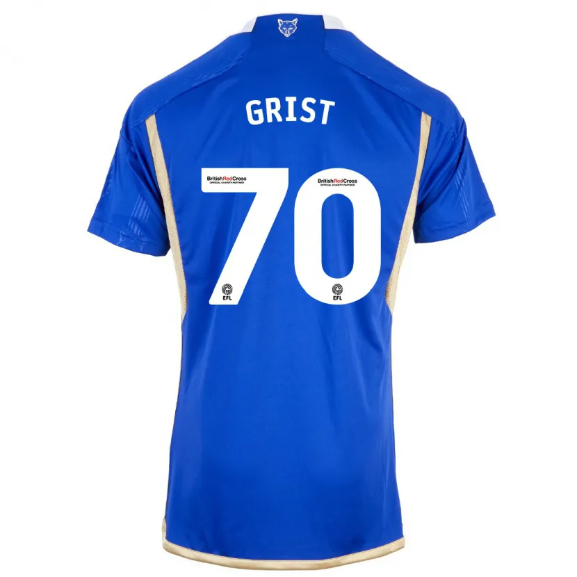 Danxen Niño Camiseta Ben Grist #70 Azul 1ª Equipación 2023/24 La Camisa