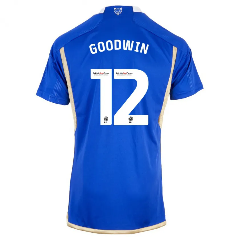 Danxen Niño Camiseta Missy Goodwin #12 Azul 1ª Equipación 2023/24 La Camisa