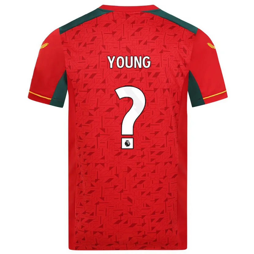 Danxen Niño Camiseta Joe Young #0 Rojo 2ª Equipación 2023/24 La Camisa