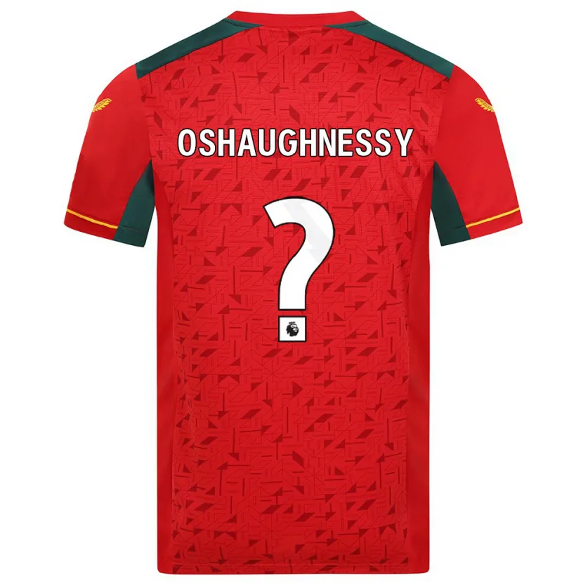 Danxen Niño Camiseta Joe Oshaughnessy #0 Rojo 2ª Equipación 2023/24 La Camisa