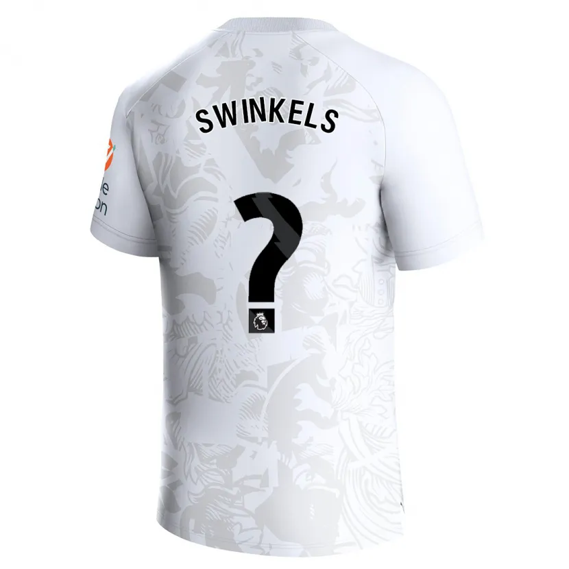 Danxen Niño Camiseta Sil Swinkels #0 Blanco 2ª Equipación 2023/24 La Camisa