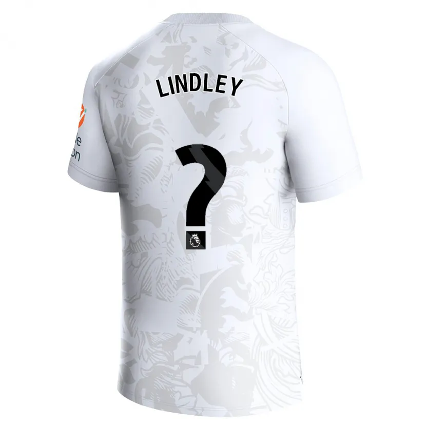 Danxen Niño Camiseta Hayden Lindley #0 Blanco 2ª Equipación 2023/24 La Camisa